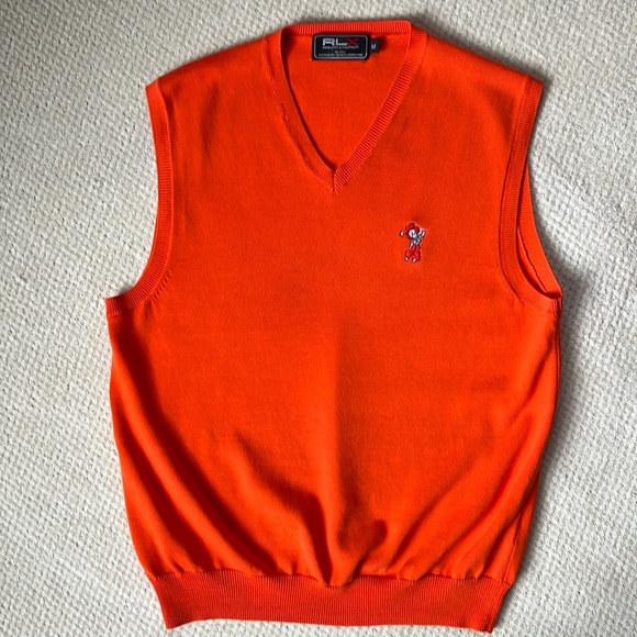 🏌🏽Men’s Polo RLX Okla State golf vest🏌🏽